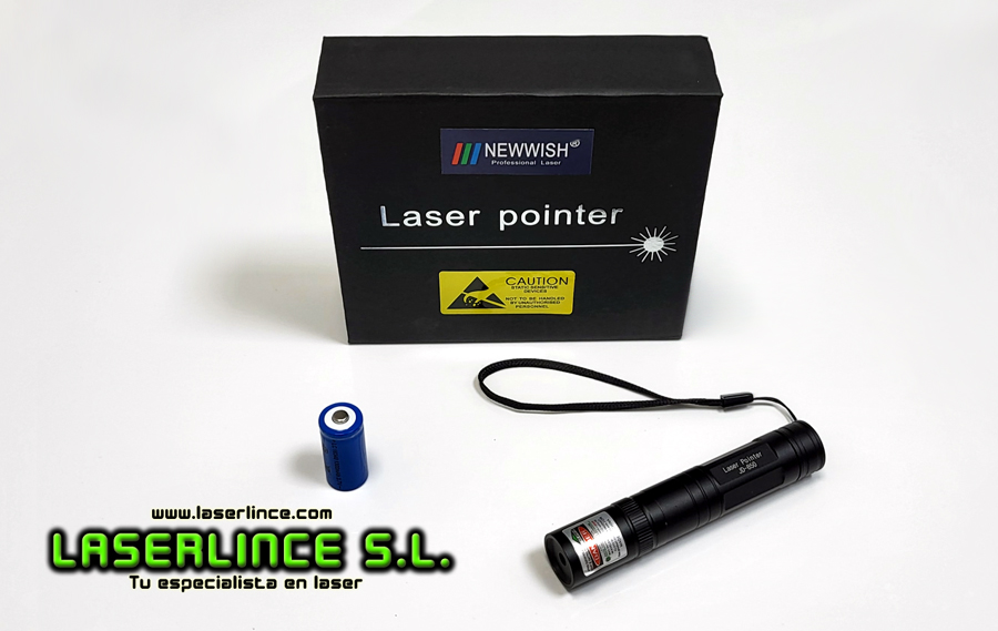B2 NewWish Green Laser Pointer 50mW ON/OFF (532nm)